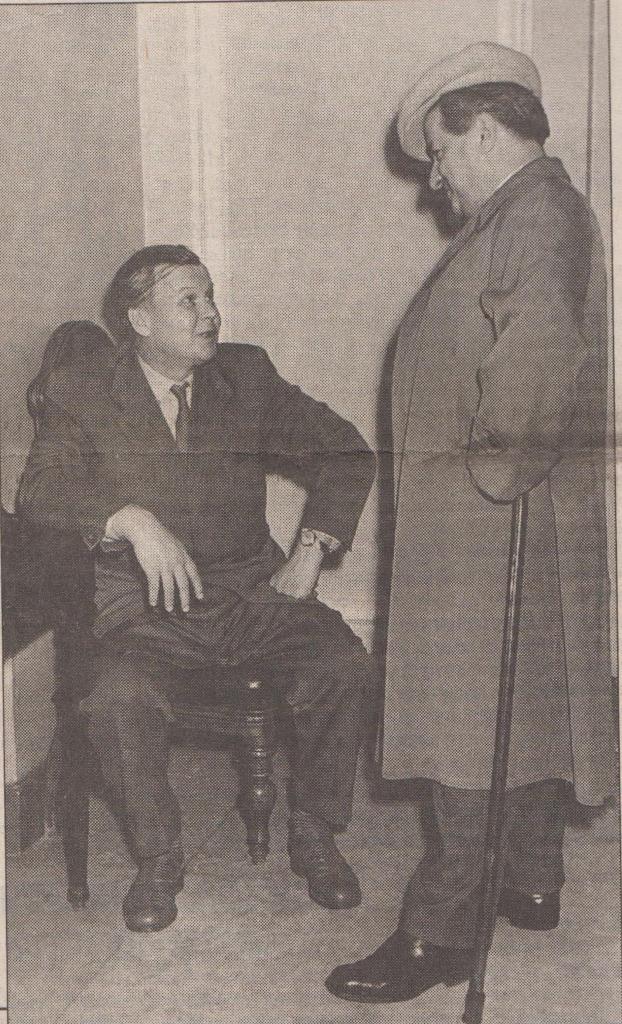 А. Твардовский и И. Л. Андронников, 60-е гг.