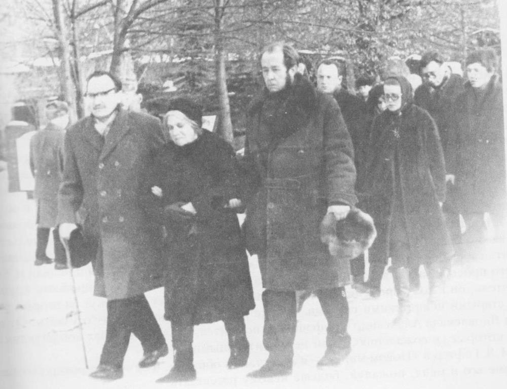 Похороны А. Твардовского, 1971 г.