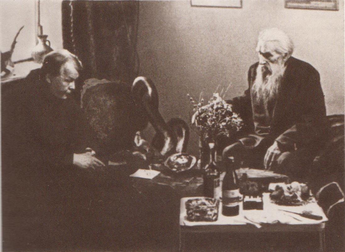 В гостях у С. Т. Коненкова. 21 января 1961 г.